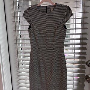 H&M Houndstooth Sheath Dress
